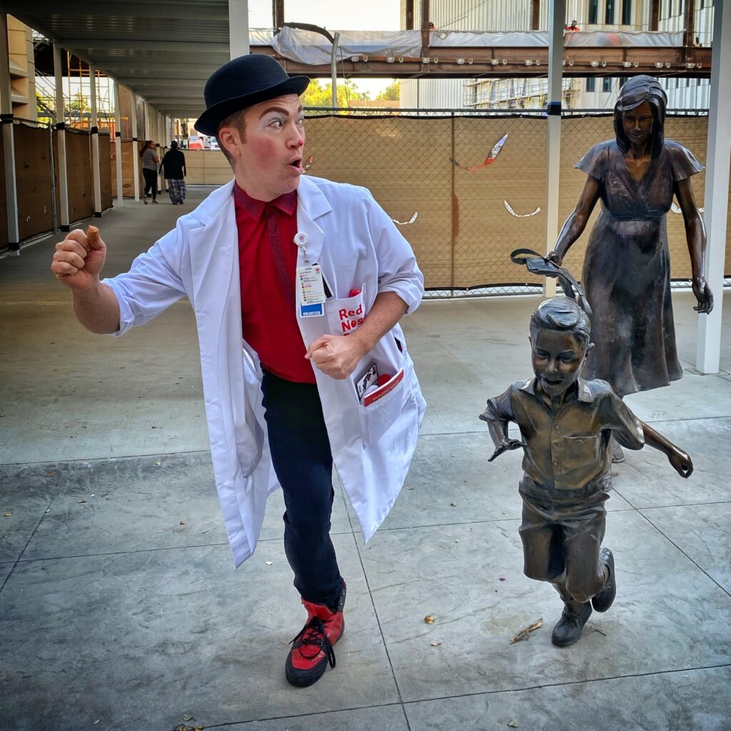 Healthy Humor is a non-profit entertainment group that entertains children at various children's hospitals across the country.